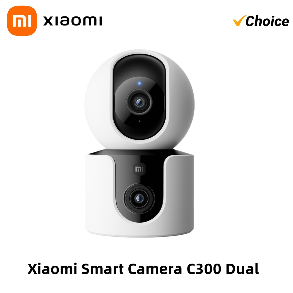 Home Security Camera 360 Xiaomi - Xiaomi C300 Câmera Inteligente Lente Dupla