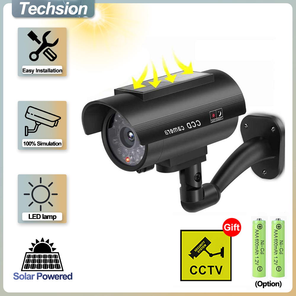 Home Security Monitor - Câmera de vigilância manequim de painel