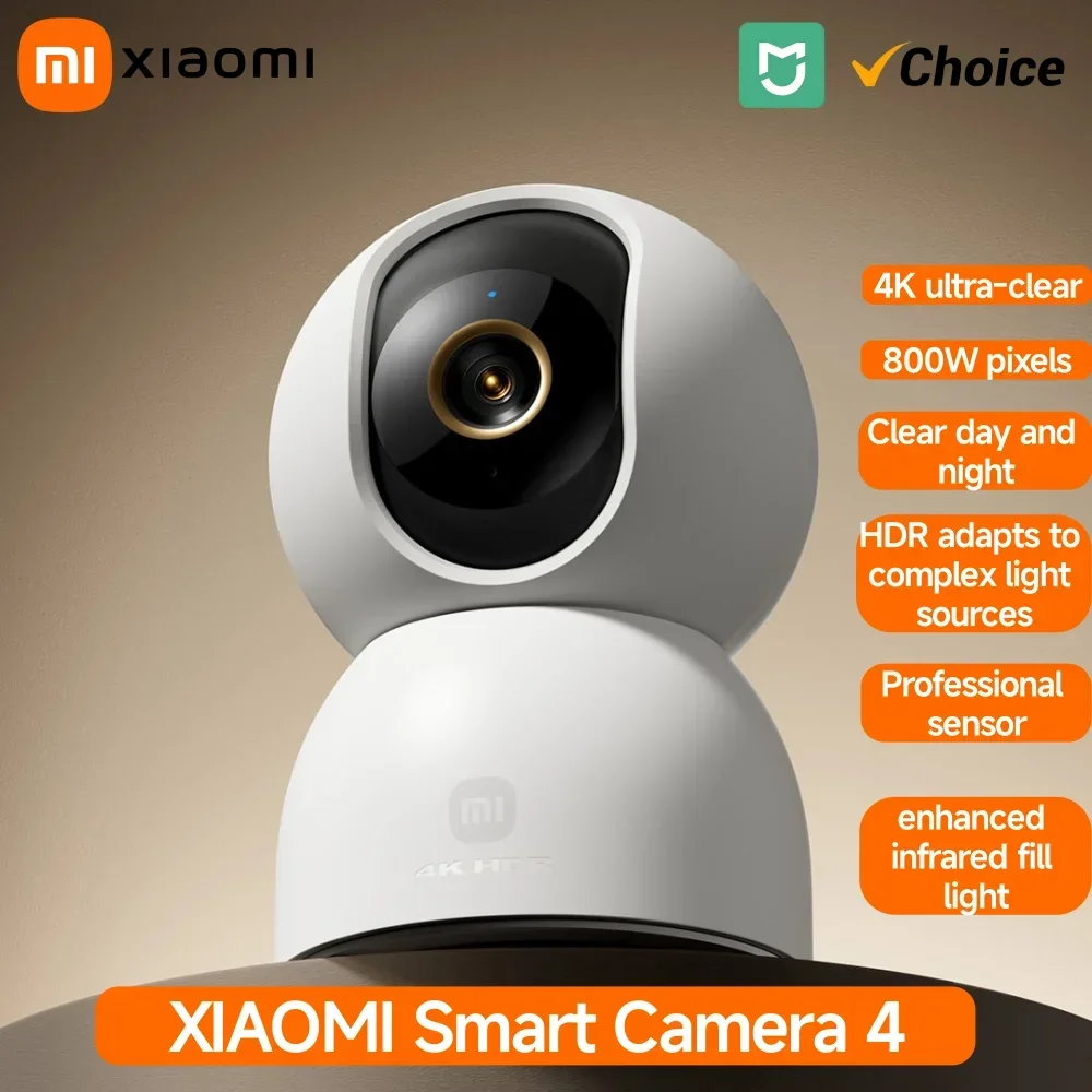 Home Security Camera 360 Xiaomi - Nova câmera inteligente xiaomi 4 banda