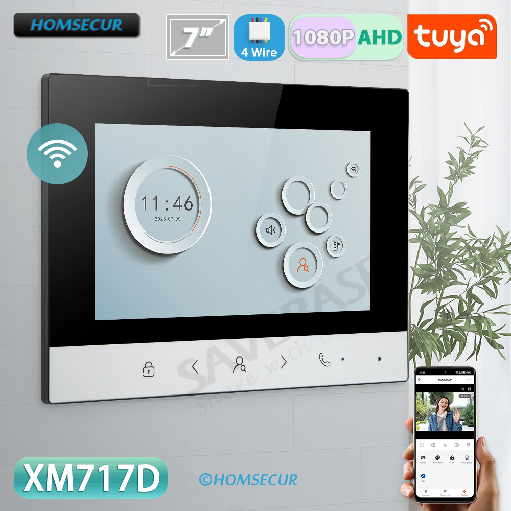 Home Security Monitor - Monitor Interno Inteligente Tuya WIFI com