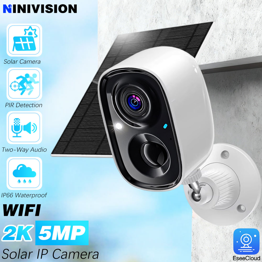 Alarm Siren Outdoor - 5mp eseecloud bateria sem fio câmera