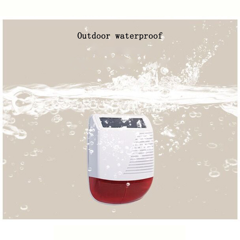 Alarm Siren Outdoor - Alarme Inteligente Sem Fio 433MHz para