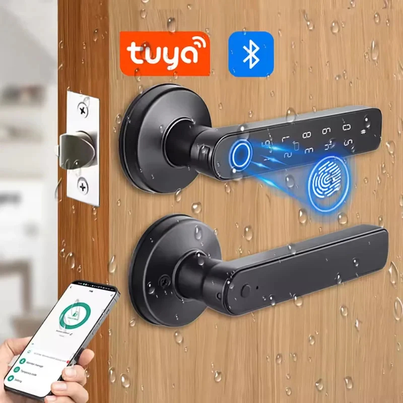 Home Security Keypad - Fechadura de Porta Inteligente com Impressão