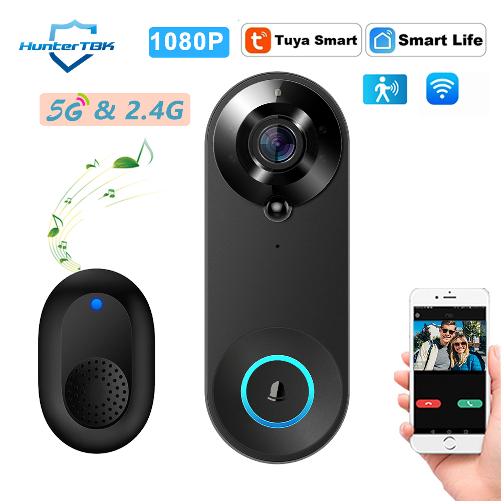 Home Security Technician - Campainha de Vídeo WiFi 5G 2.4G