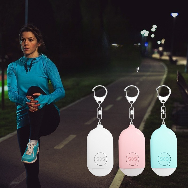 Alarm Siren Outdoor - Alarme de Segurança Pessoal Recarregável com