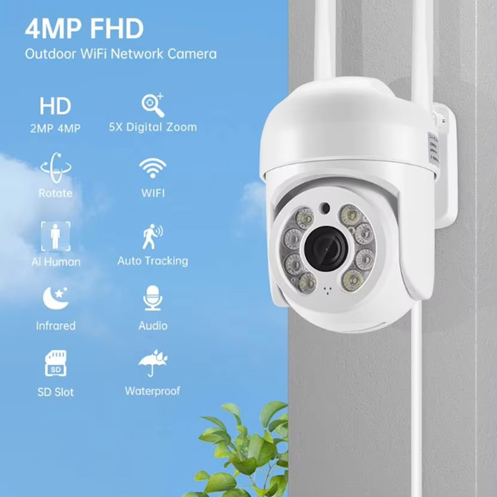 Câmera de Segurança PTZ Sem Fi - Home Security Technician avaliação e preço