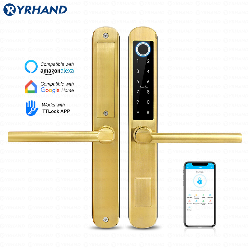 Fechadura inteligente de vidro - Home Security Keypad avaliação e preço