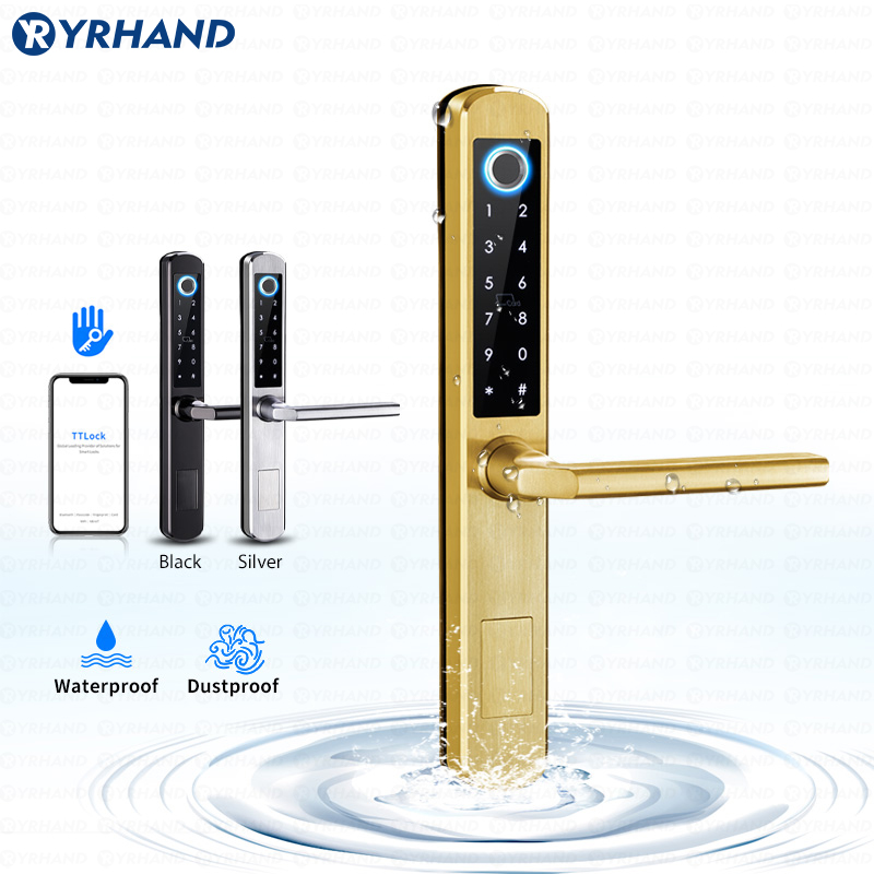 Fechadura inteligente de vidro - Home Security Keypad avaliação e preço