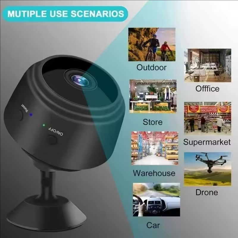 Câmera Mini WiFi 1080P HD com  - Home Security Technician avaliação e preço