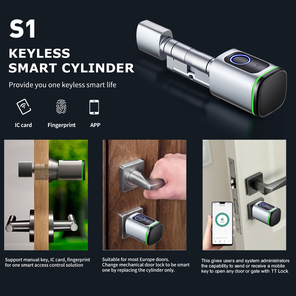 Cilindro inteligente eletrônic - Home Security Keypad avaliação e preço