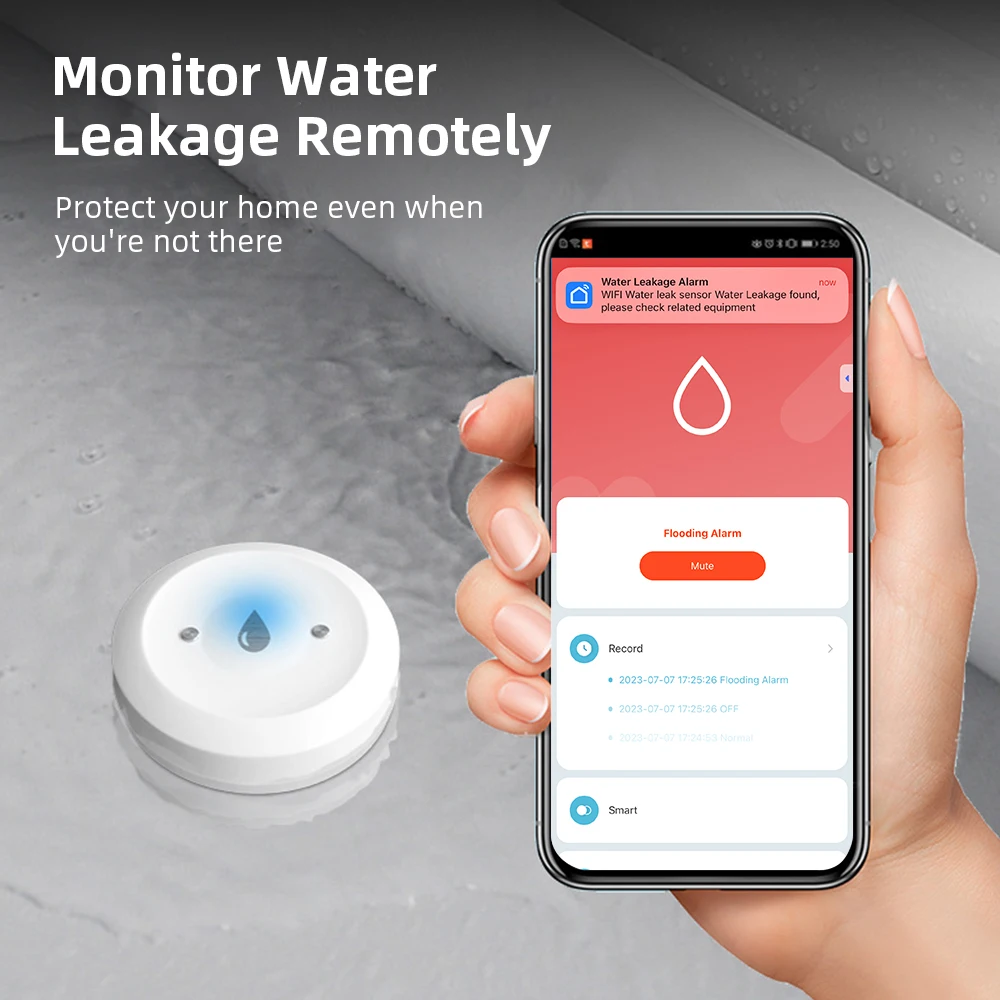 Sensor Inteligente de Vazament - Home Security Monitor avaliação e preço