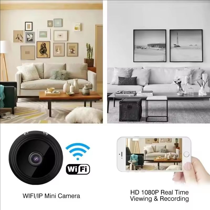 Câmera WiFi sem fio A9 Mini, c - Home Security Technician avaliação e preço