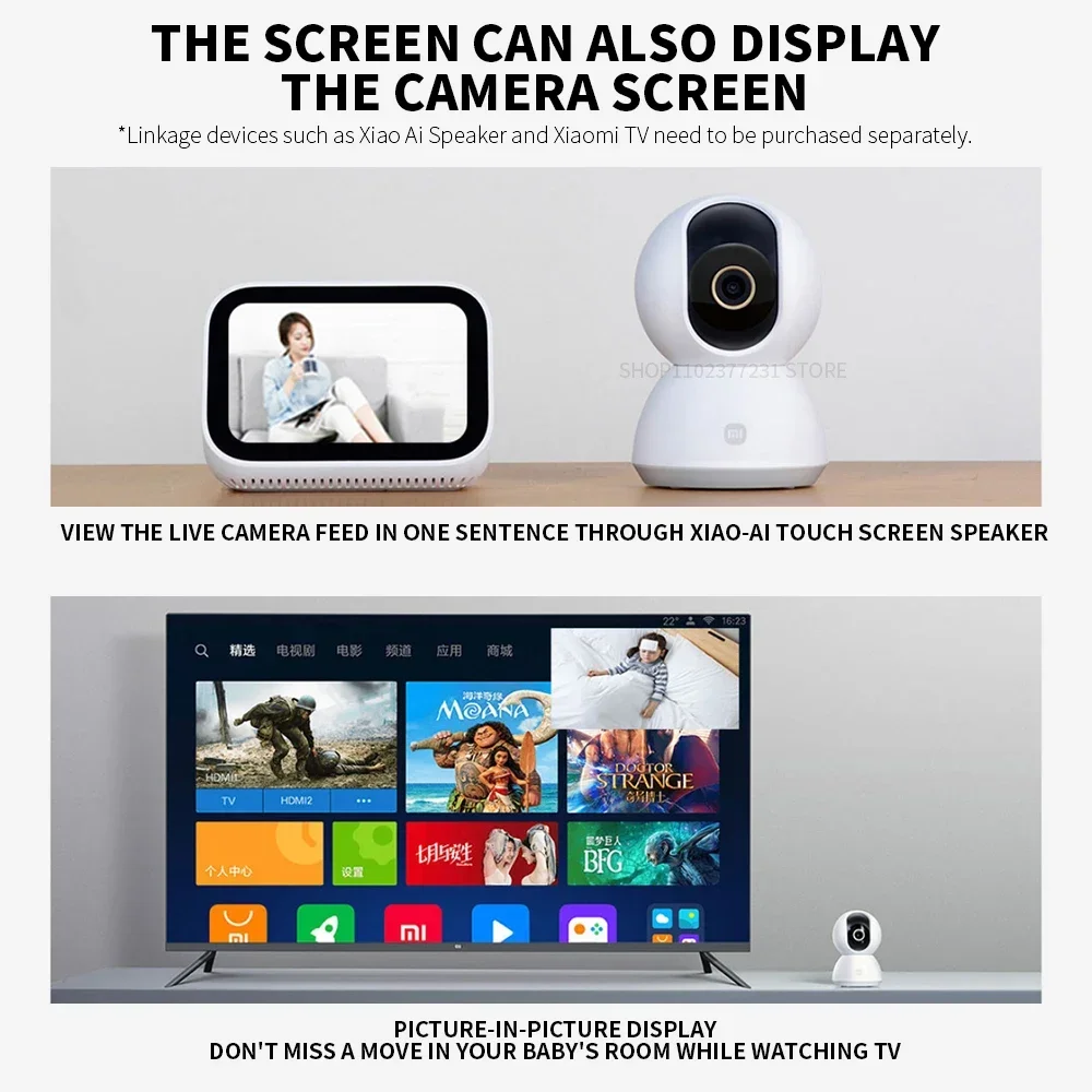 Câmera IP Inteligente Xiaomi 2 - Home Security Camera 360 Xiaomi avaliação e preço