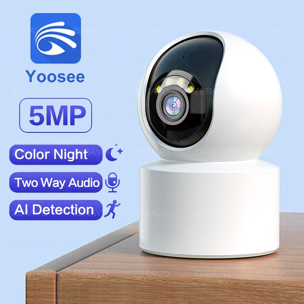 Yoosee 5mp wifi segurança ptz  - Home Security Technician avaliação e preço