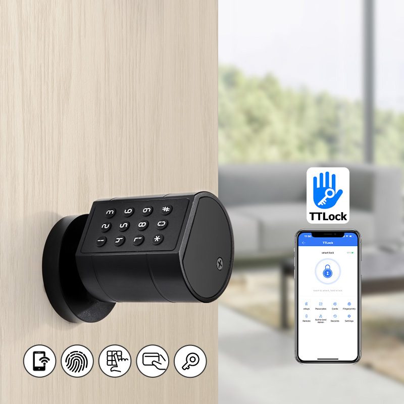 Fechadura de porta cilíndrica  - Home Security Keypad avaliação e preço