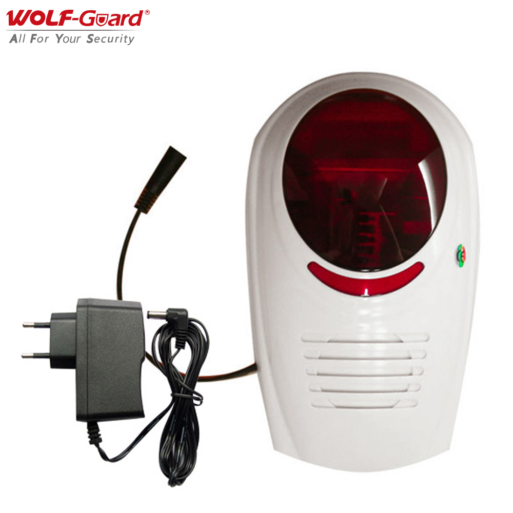 Wolf-guard sirene piscante de  - Alarm Siren Outdoor avaliação e preço