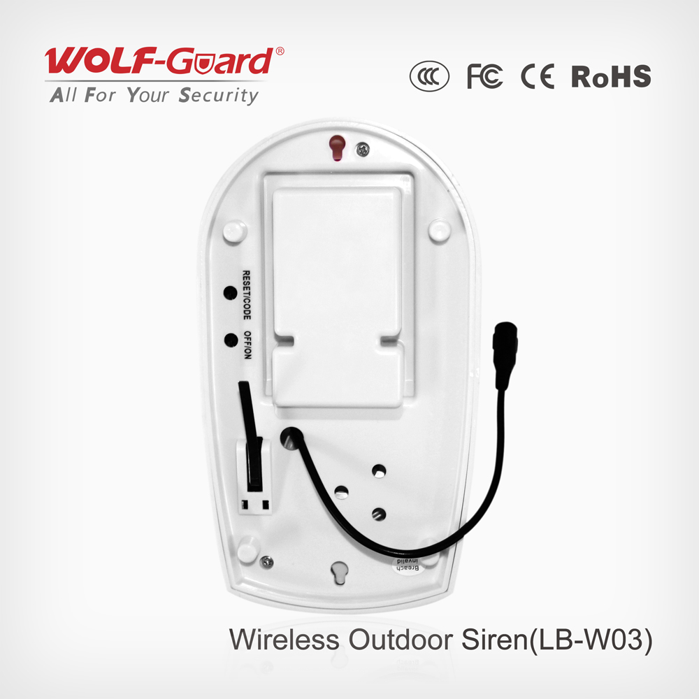 Wolf-guard sirene piscante de  - Alarm Siren Outdoor avaliação e preço