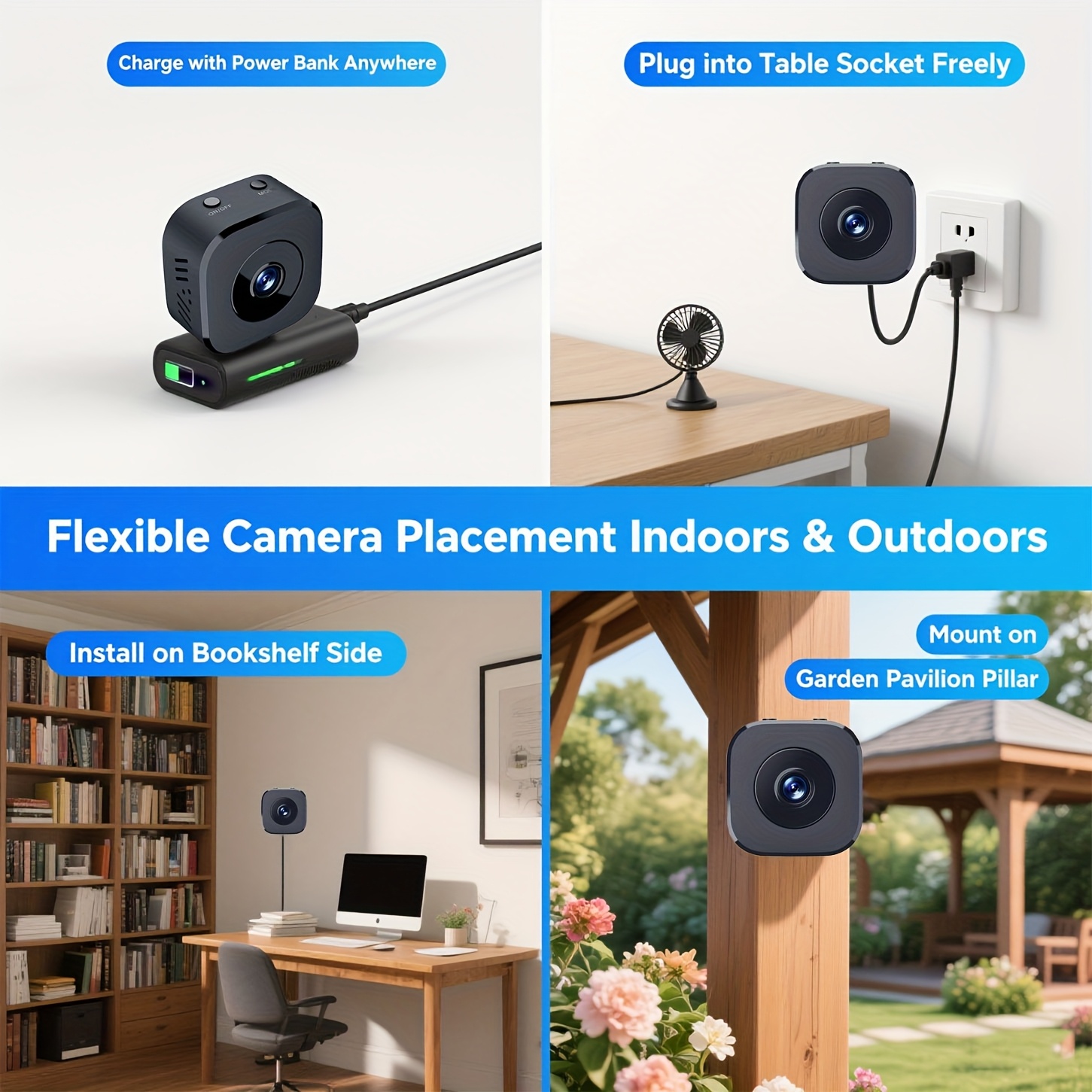 1080p hd mini câmera wi-fi seg - Home Security Monitor avaliação e preço