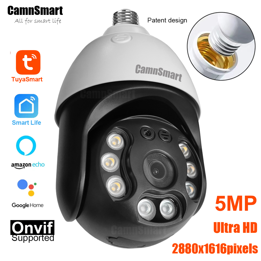 Camnsmart tuya 5mp alexa wifi  - Alarm Siren Outdoor avaliação e preço
