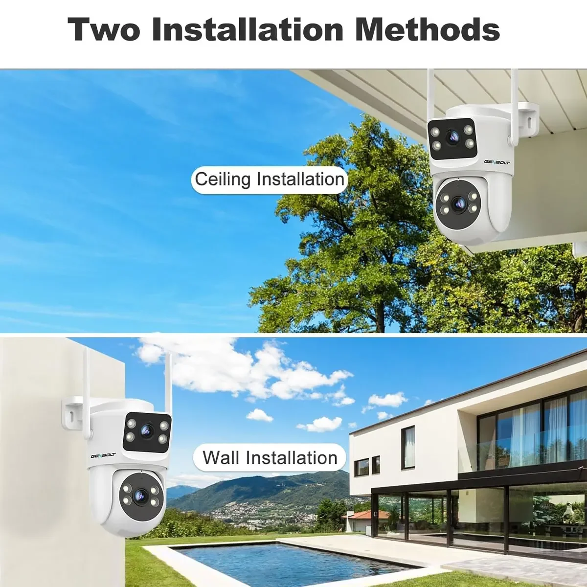 Câmera de Segurança WiFi PTZ G - Home Security Technician avaliação e preço