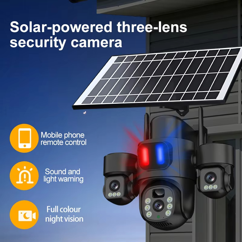 Câmera solar ptz wi-fi, extern - Home Security Monitor avaliação e preço