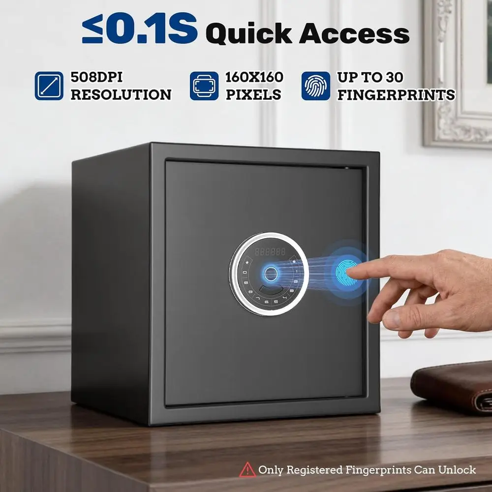 Cofre Biométrico com Abertura  - Home Security Keypad avaliação e preço