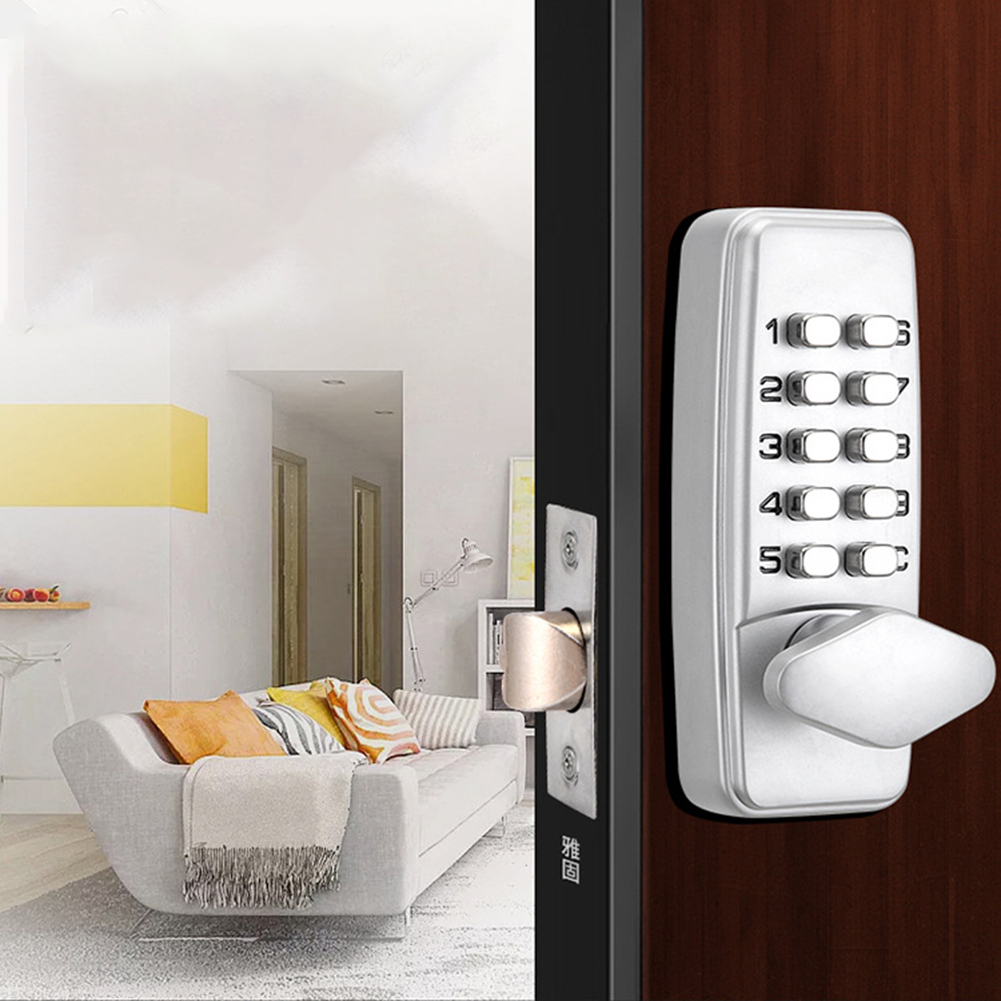 Fechadura Mecânica de Combinaç - Home Security Number avaliação e preço